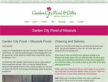 Tablet Screenshot of gardencityfloral.com